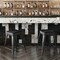Flash Furniture 24" Black Metal Stool-Black Poly Seat CH-31320-24-BK-PL2B-GG - alternate 10